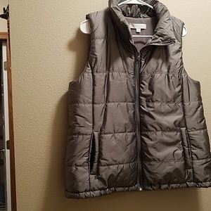 New York & Company Silver Vest